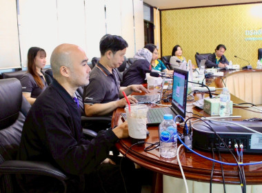 เข้าร่วมการชี้แจงซักซ้อมการใช้ระบบรายงานผลการเบิกจ่ายงบประมาณกรมส่งเสริมสหกรณ์ ... พารามิเตอร์รูปภาพ 17