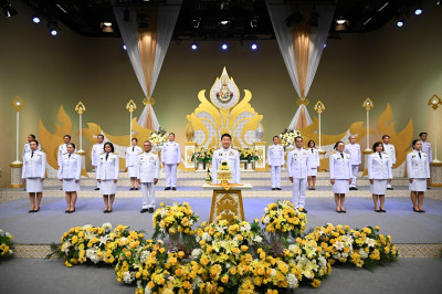 ร่วมบันทึกเทปโทรทัศน์ถวายพระพรพระบาทสมเด็จพระปรเมนทรรามาธิบดีฯ ... พารามิเตอร์รูปภาพ 1