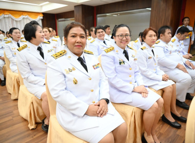 เข้าร่วมพิธีถวายสัตย์ปฏิญาณเพื่อเป็นข้าราชการที่ดีและพลังของแผ่นดิน และลงนามถวายสัตย์ปฏิญาณ ... พารามิเตอร์รูปภาพ 16