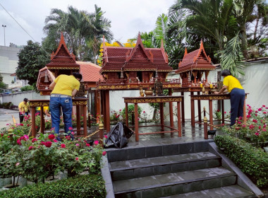 เข้าร่วมโครงการจัดกิจกรรมจิตอาสาบำเพ็ญสาธารณประโยชน์และบำเพ็ญสาธารณกุศล ... พารามิเตอร์รูปภาพ 22
